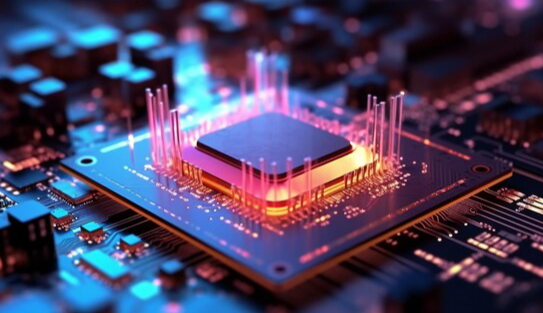 What is the function of the chip in an optical module? | Weyland