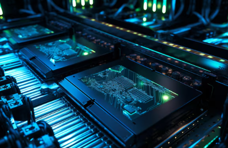 Silicon steel chips and optical module chips | Weyland