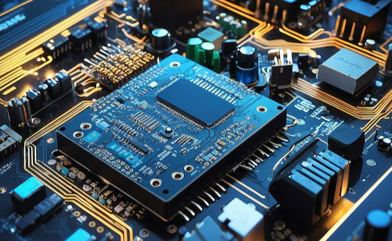 Fibre optic module chip model | Weyland