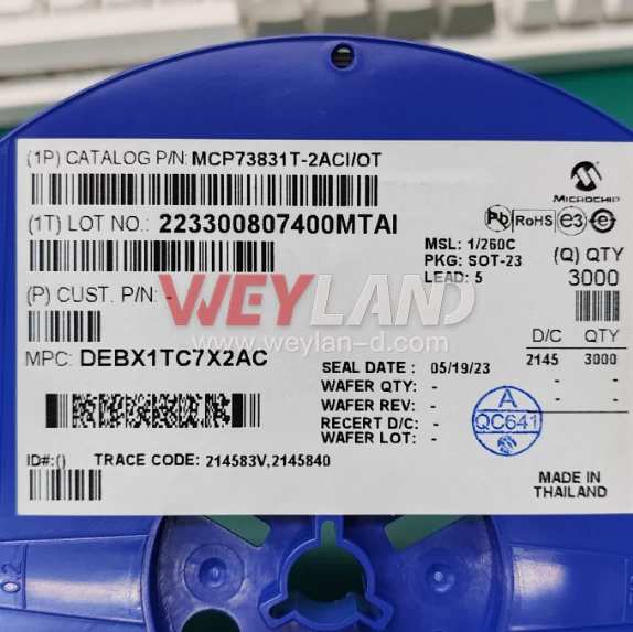 Microchip MCP73831T-2ACI/OT