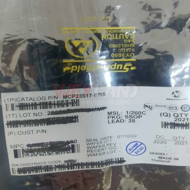 Microchip MCP23S17-E/SS Picture two