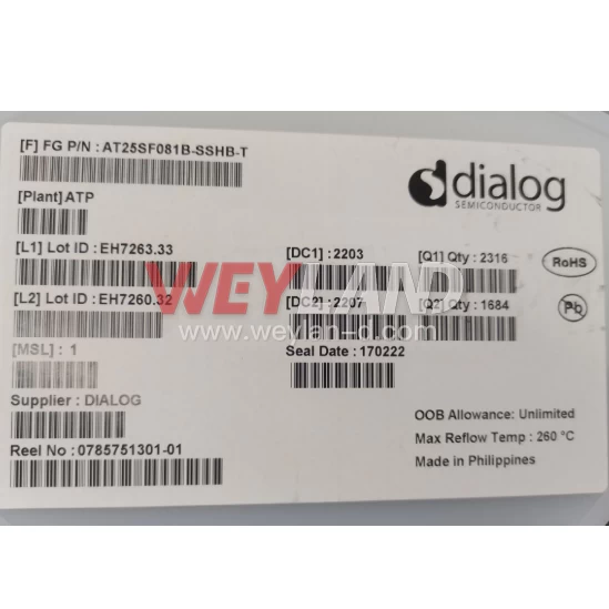 DIALOG AT25SF081B-SSHB-T