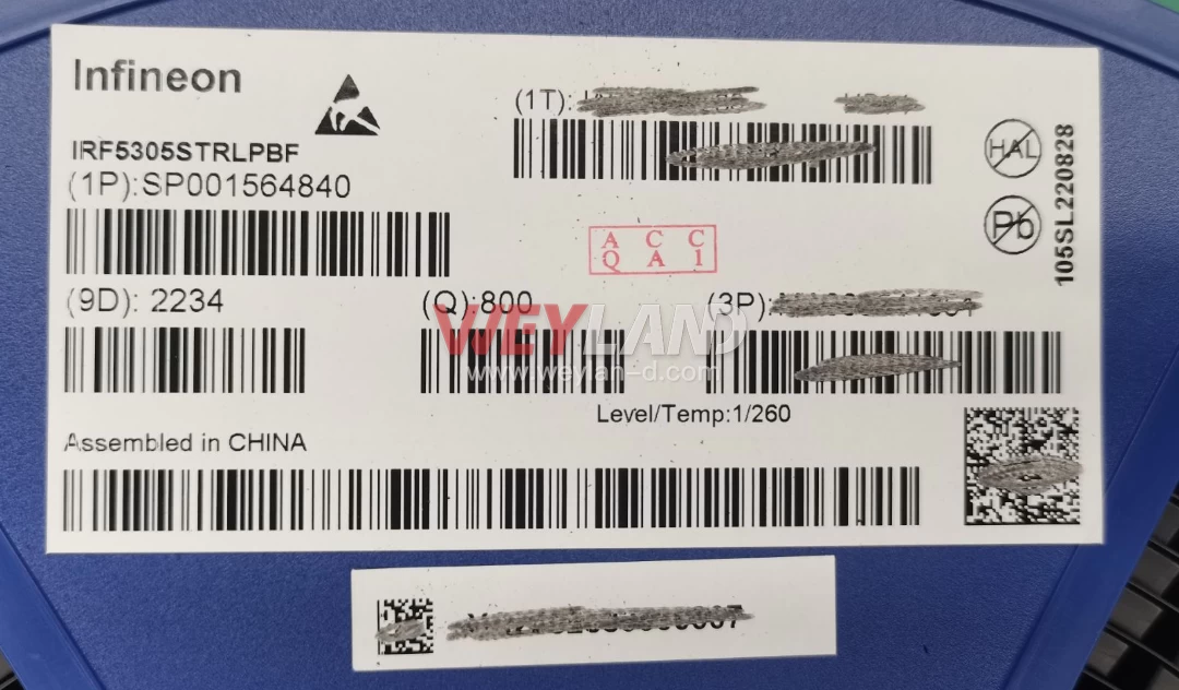 Infineon IRF5305STRLPBF