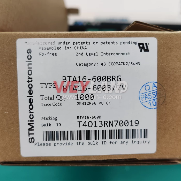 HXY MOSFET BTA16-600BRG