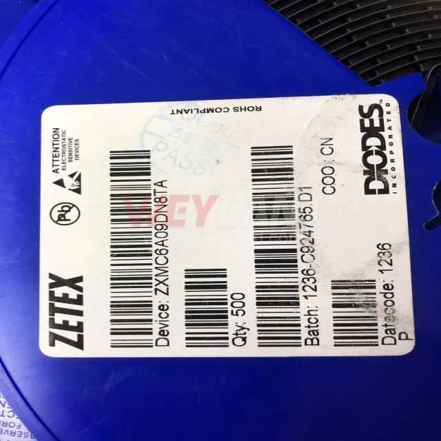 Diodes Inc. ZXMC6A09DN8TA Picture two