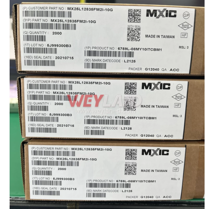 MXIC MX25L12835FM2I-10G
