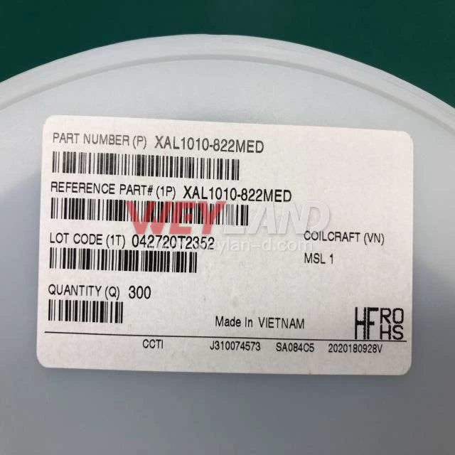 Coilcraft XAL1010-822MED Picture two