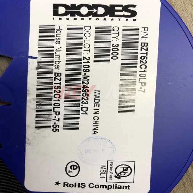 Diodes Inc. BZT52C10LP-7 Picture two