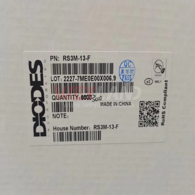 DIODES(US Taiwan) RS3M-13-F Picture two