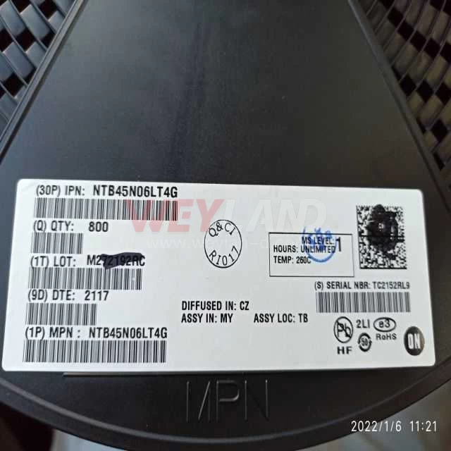 Onsemi NTB45N06LT4G Picture two