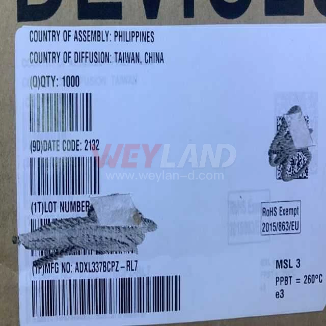 Analog Devices ADXL337BCPZ-RL7 Picture two