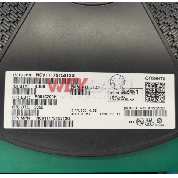Onsemi NCV1117ST50T3G