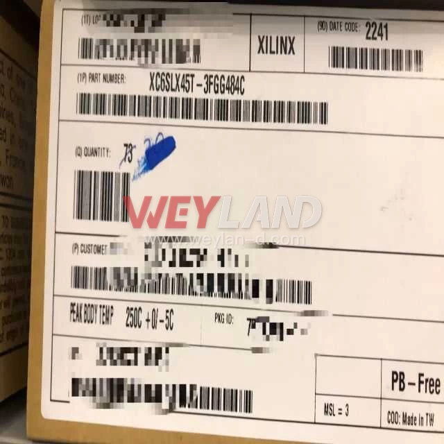 Xilinx XC6SLX45T-3FGG484C Picture two