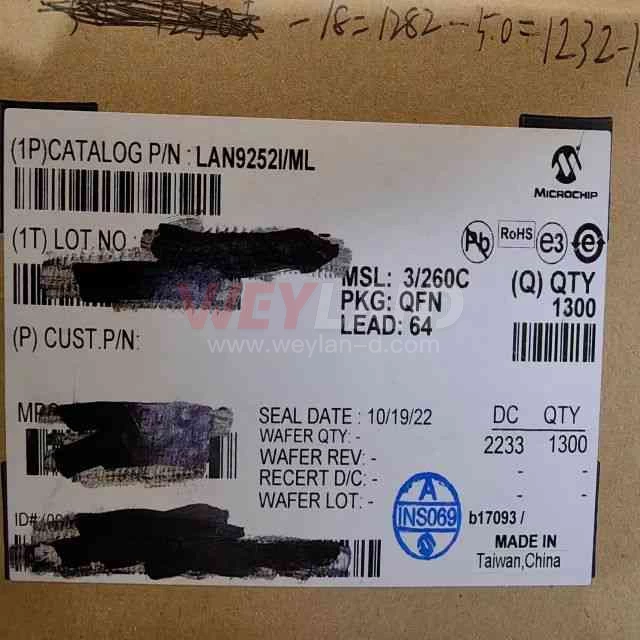 Microchip LAN9252I/ML Picture two