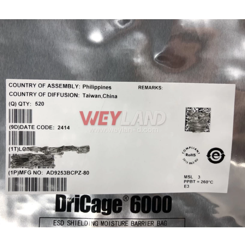 Analog Devices AD9253BCPZ-80