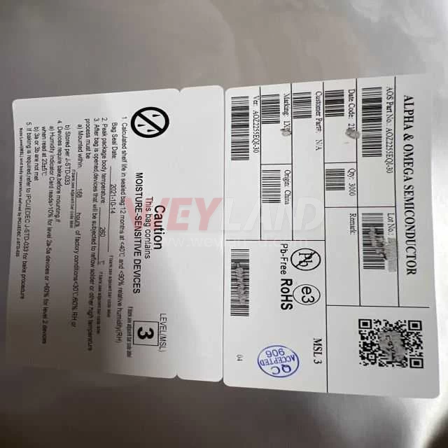 ALPHA & OMEGA SEMICONDUCTOR AOZ2255EQI-30 Picture two