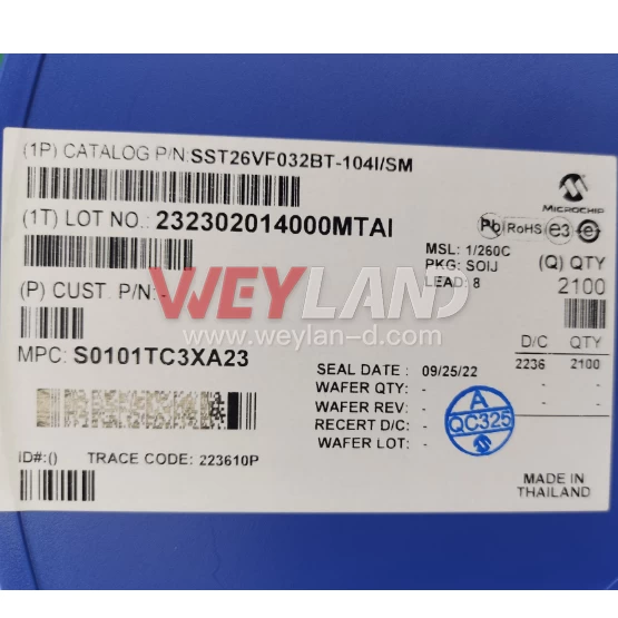 Microchip SST26VF032BT-104I/SM