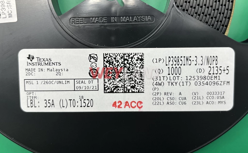 Texas Instruments LP3985IM5-3.3/NOPB