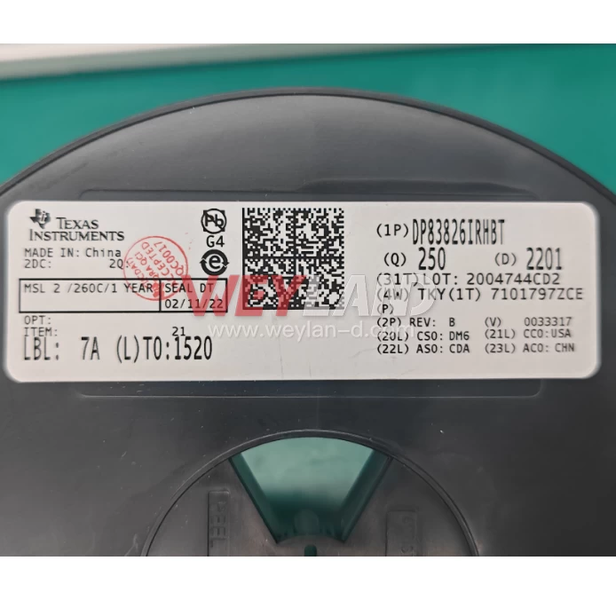 Texas Instruments DP83826IRHBR