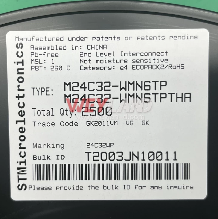 STMicroelectronics M24C32-WMN6TP