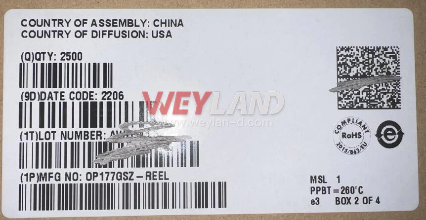 Analog Devices OP177GSZ-REEL